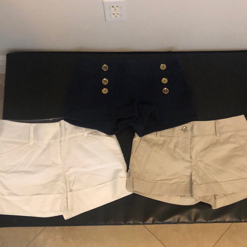 Lot of 3 - Express shorts size 4